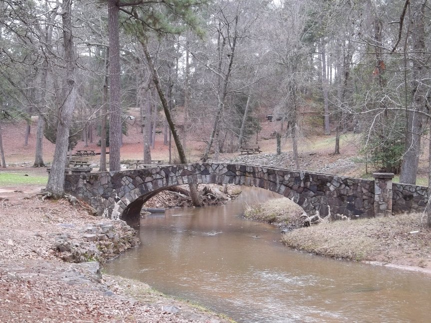 The Stone Bridge in Winter